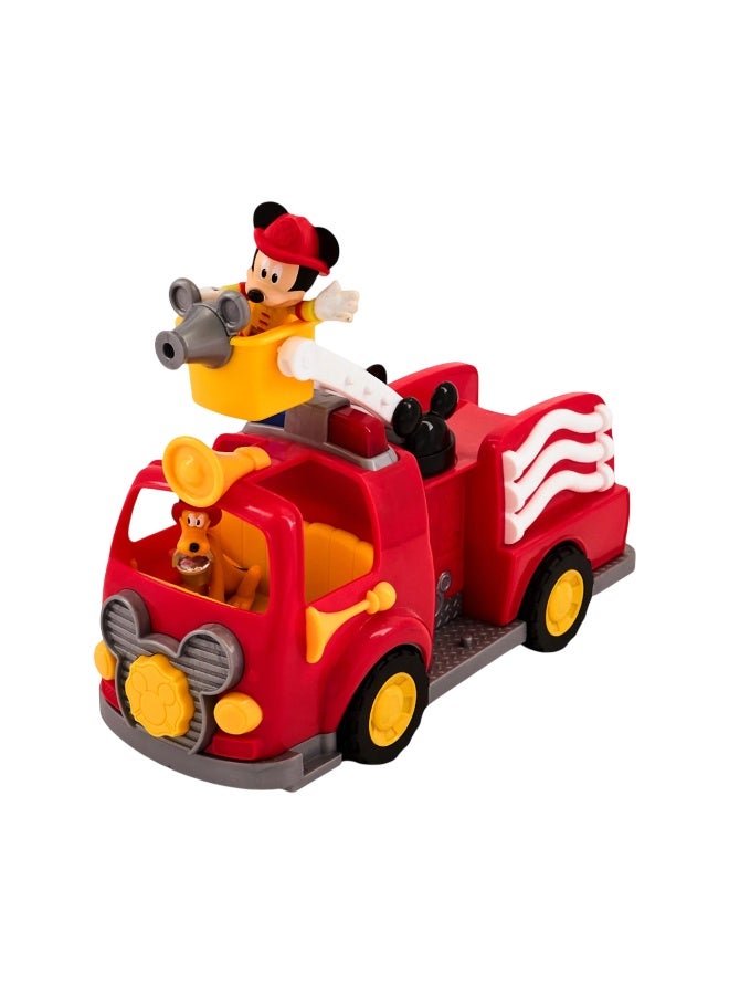 Disney Mickey Mouse Fire Engine Toy â€“ Mickeyâ€™s Fire Truck with Lights and Sounds - Image 5